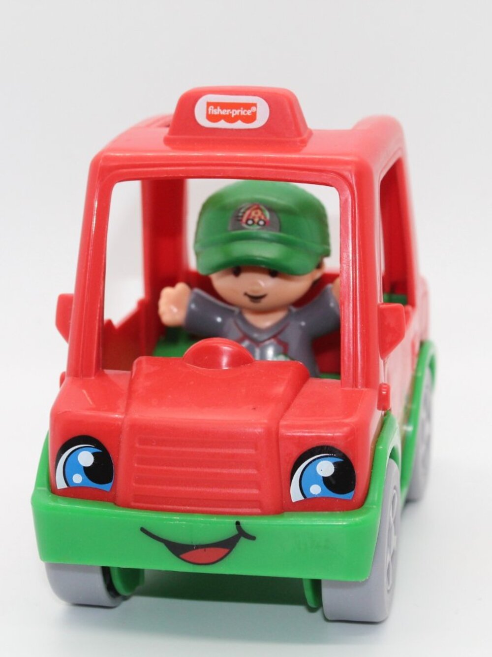 Fisher Price Little People Red Pizza Delivery Truck W/ Delivery Figure Set 2018